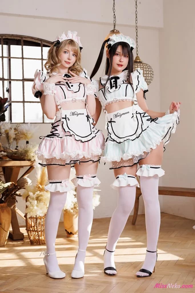 PeachyMilky & Jean WanWan – Ice Cream Parlour Maids PeachyMilky & Jean WanWan – Ice Cream Parlour Maids