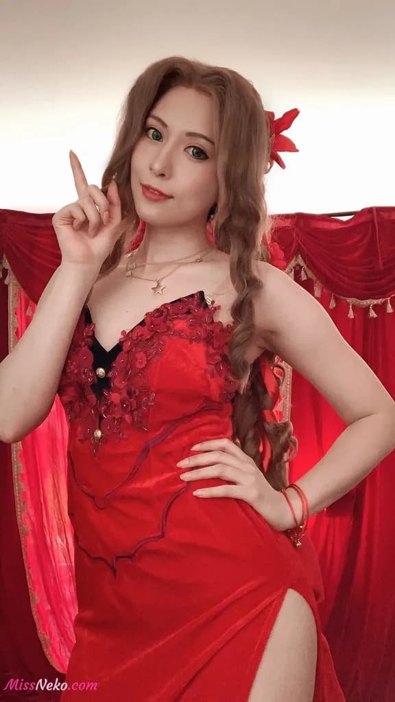 Annchirisu – Aerith Red Dress Annchirisu – Aerith Red Dress